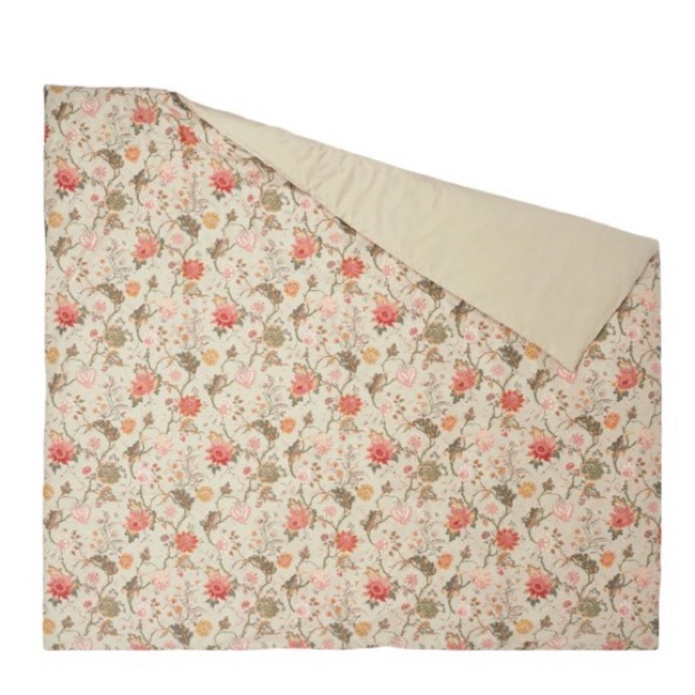 IKEA NÄSSELKLOCKA Floral Reversible Duvet Cover in Queen